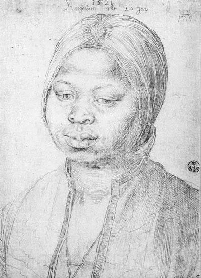 Albrecht Durer The Negress Katherina